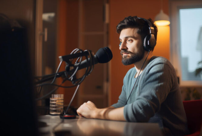 young-adult-businessman-recording-studio-illuminated-generated-by-ai